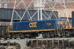 CSX 1054 on yard job